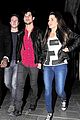 taylor lautner marie avgeropoulos matching jackets london 27